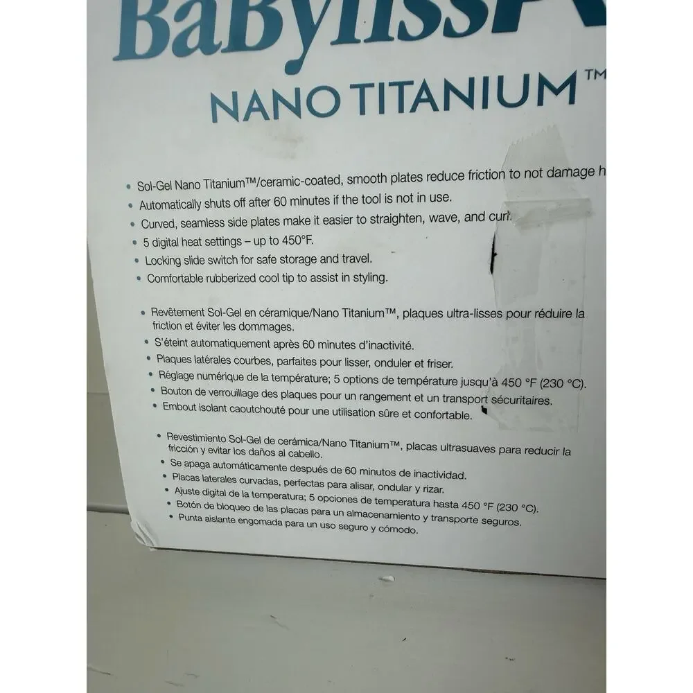 New BaBylissPRO Nano Titanium 1